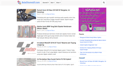 Desktop Screenshot of bolaotomotif.com